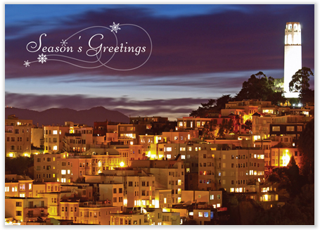 San Francisco Christmas Cards